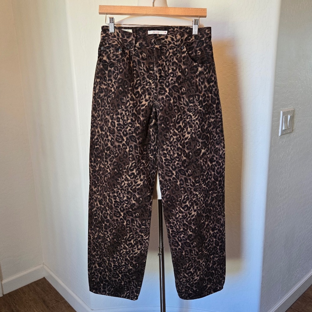 Levis Premium Baggy Dad Jeans/ Cat Eyes (cheetah)